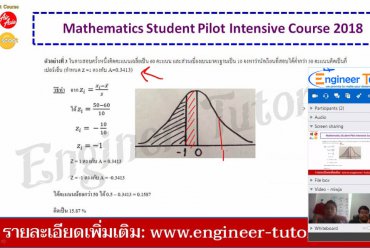 บรรยากาศคอร์สติวเตรียมสอบ Student Pilot Thai Air Asia วิชาคณิตศาสตร์ 2562