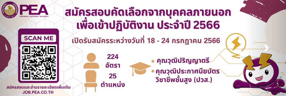 ประกาศโรงเรียนช่างการไฟฟ้าส่วนภูมิภาค เรื่องผู้ผ่านการสอบคัดเลือกรอบที่3 หลักสูตรช่างเฉพาะทาง (ปฏิบัติการระบบไฟฟ้า) 2566